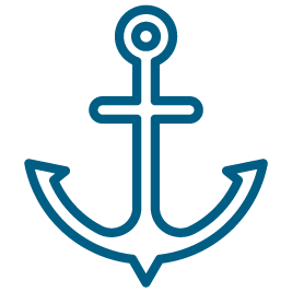 New job opportunities derived from maritime freight transport, the nautical subsector and cruise ships.